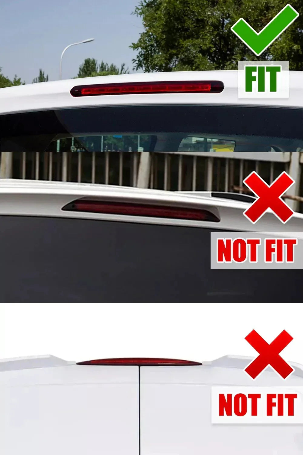 Center Third Brake Light Lamp for Mercedes Benz W447 Vito Metris (2014–2025)