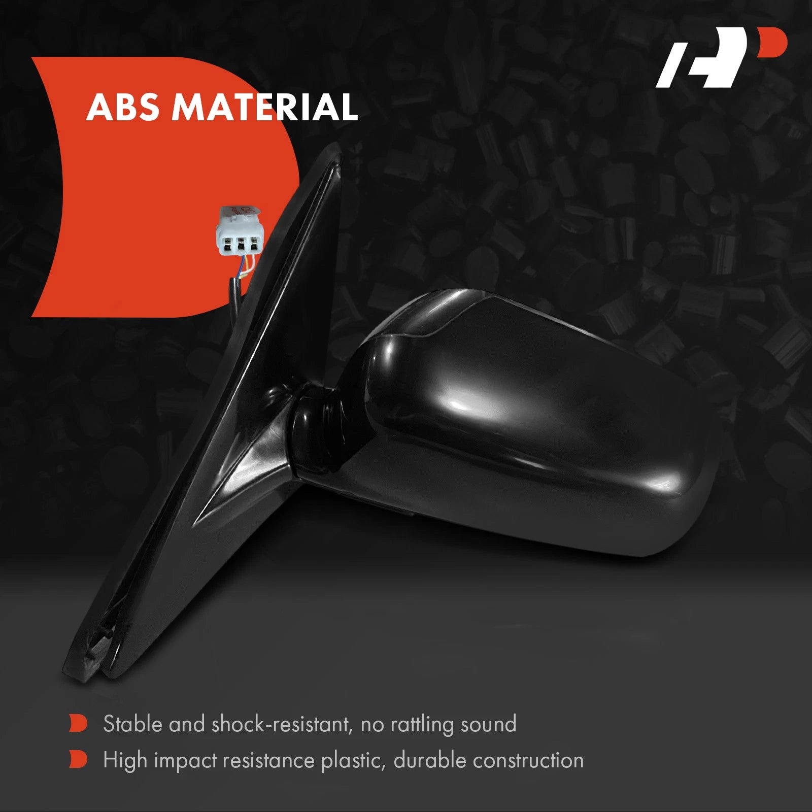 Power Adjust Mirror Assembly for Mitsubishi