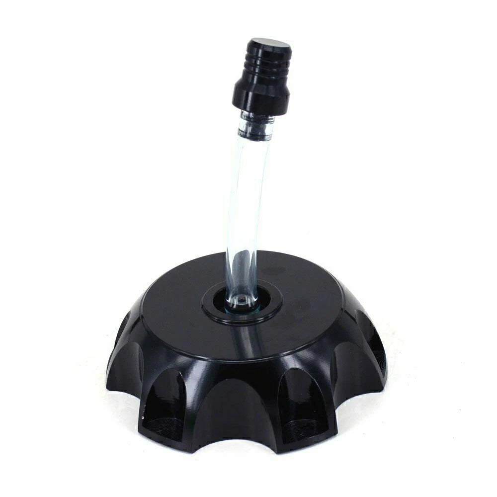 Black Petrol Tank Cap & Breather for Atomik Thumpstar Pitpro TDR (CRF50)
