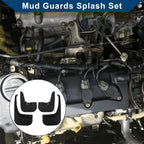Set of 2 Mud Flaps Splash Guards for Mercedes-Benz Vito V-Class (2016–2023)