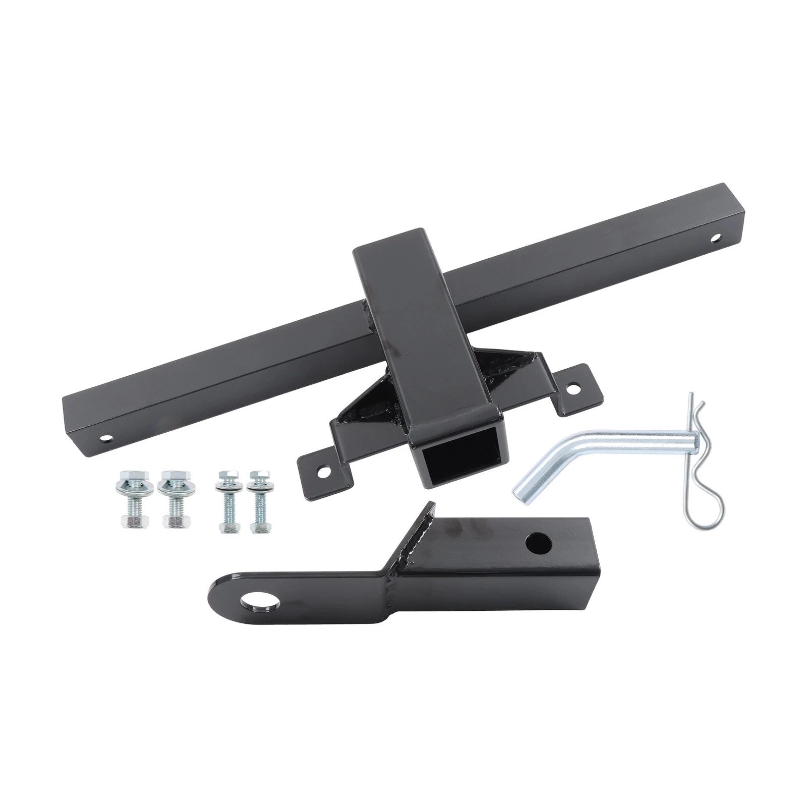 Black Steel Trailer Hitch Tow Receiver for Club Car DS (1981âPresent)