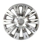 Set of 4 Chrome Wheel Covers for R17 Tire & Rim