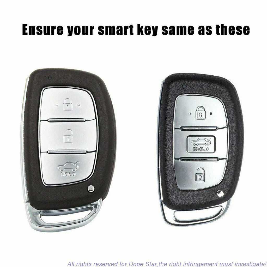 Soft TPU Key Fob Cover Shell for Hyundai Elantra (2014-2020)