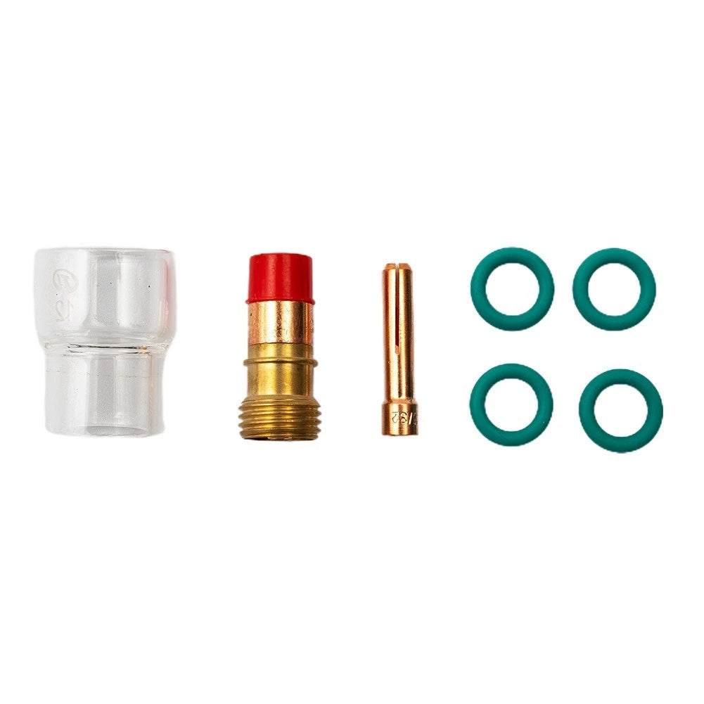 TIG Welding Torch Kit for WP-17 WP-18 WP-26 Series (Glass Cup)