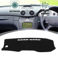 Dashboard Cover for Toyota Hilux GUN125 (2015–2023) Black Polyester Non-Slip