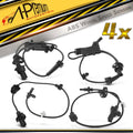 Set of 4 ABS Wheel Speed Sensors for Honda Insight (2010–2014)