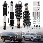 Front Strut Assembly & Rear Shock Absorber for Escalade Suburban Tahoe Yukon (2015–2020)