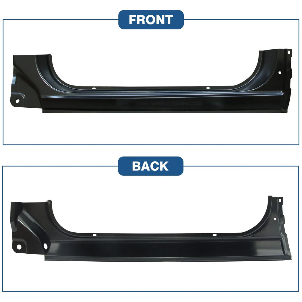 8PCS Rocker Panels & Cab Corner for Chevy C10 K10 / GMC C1500 K1500 (1973–1987)