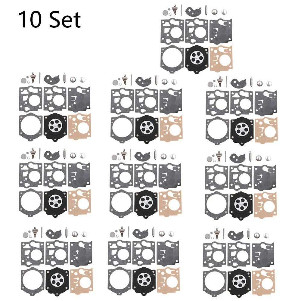 Set of 10 Carburetor Repair Kits K10-SDC for McCulloch Homelite Echo Chainsaw
