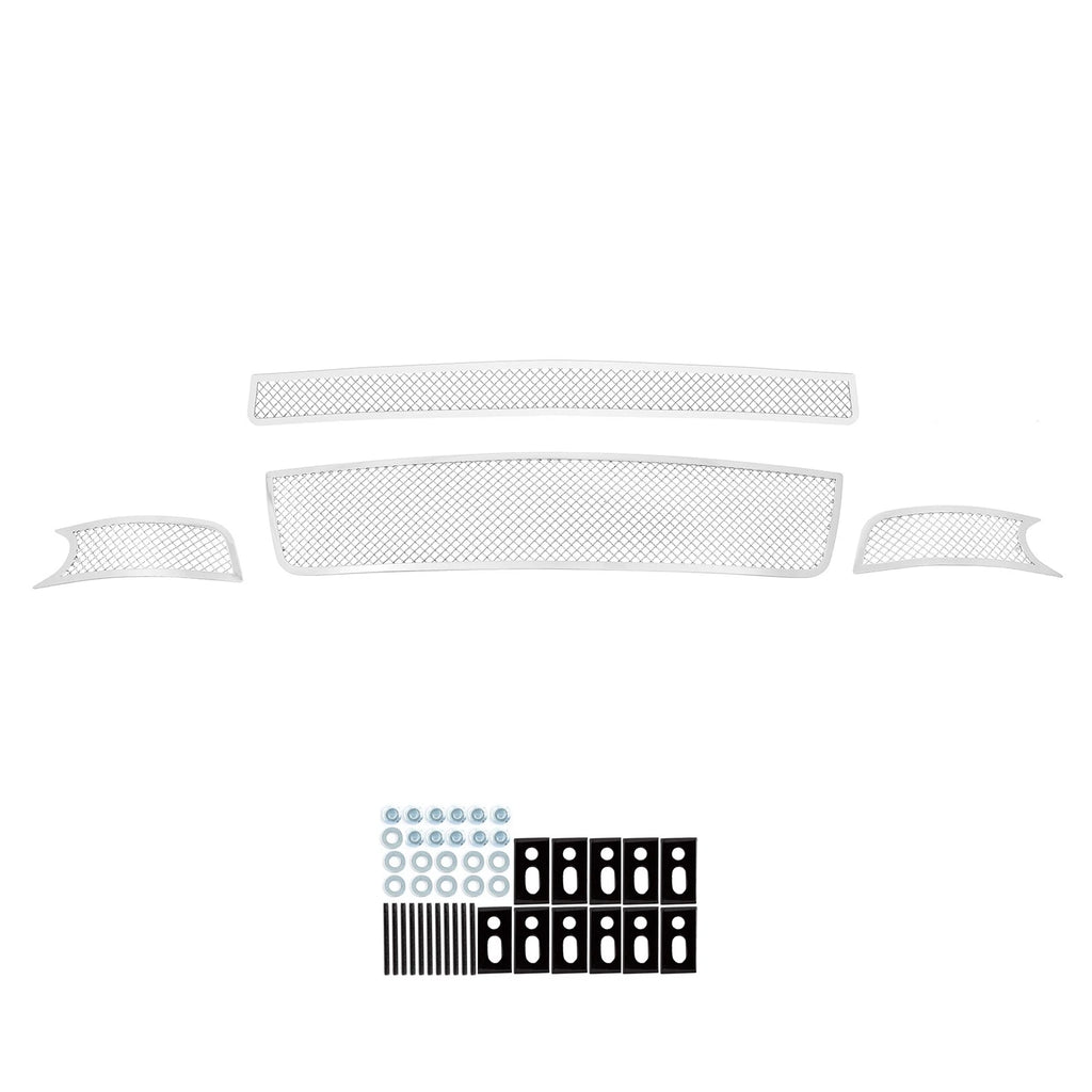 Stainless Chrome Mesh Grille Insert for Chevy Impala (2006-2016)
