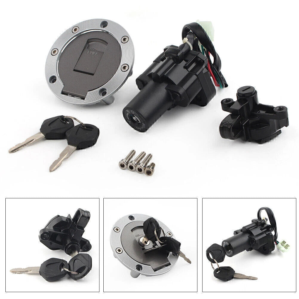 Gas Cap & Ignition Switch Set for Yamaha YZF1000R/600R, XJR600/400 (1996–2003)