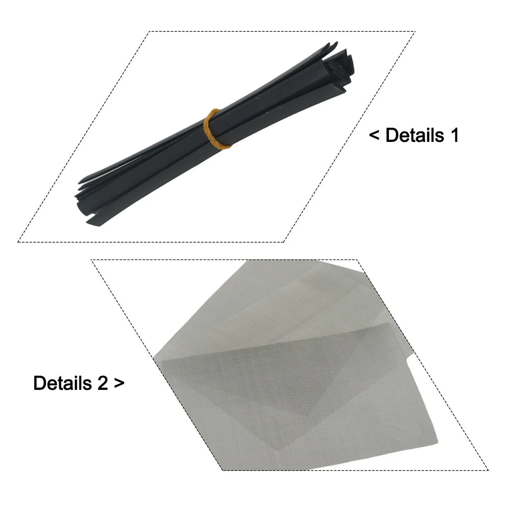 Plastic Welding Kit 10 Rods and Mesh for TPO and PP Applications