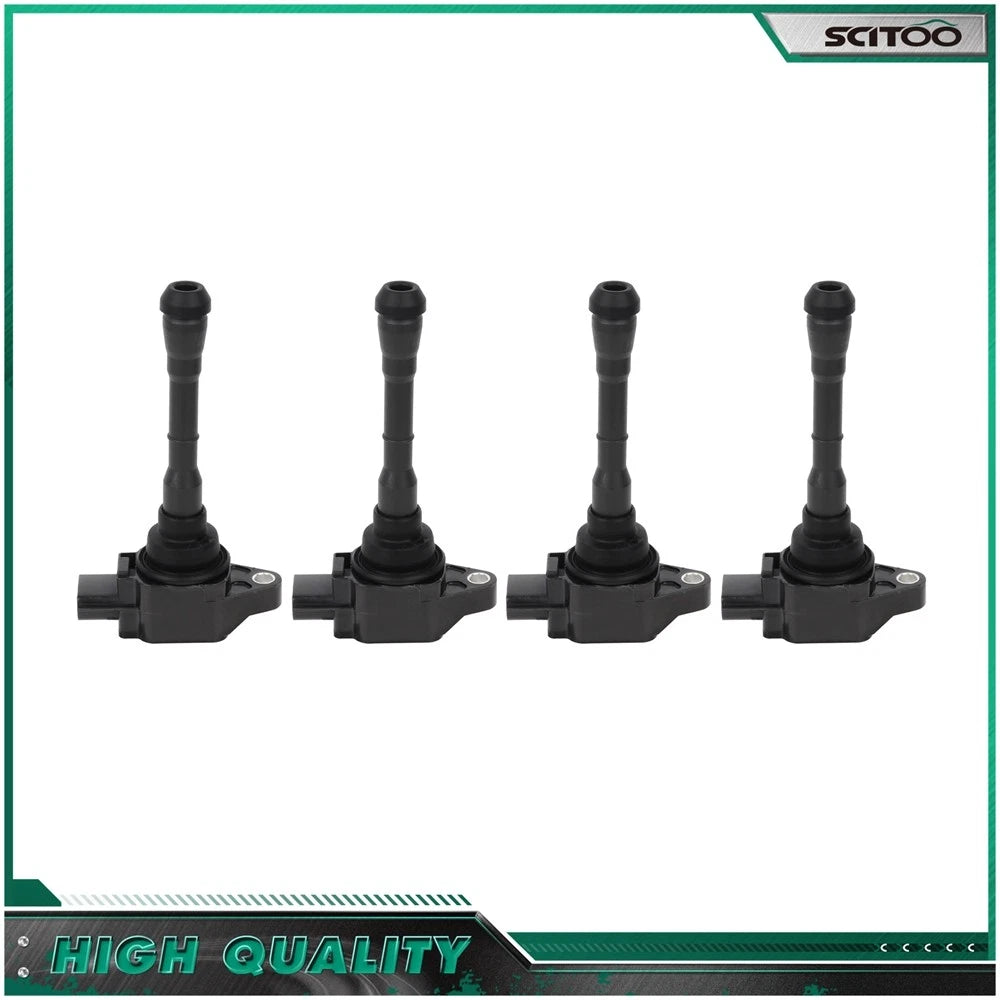 Ignition Coil Set of 4 for Nissan Juke (2011–2017) UF659 224481KC0A GN10614