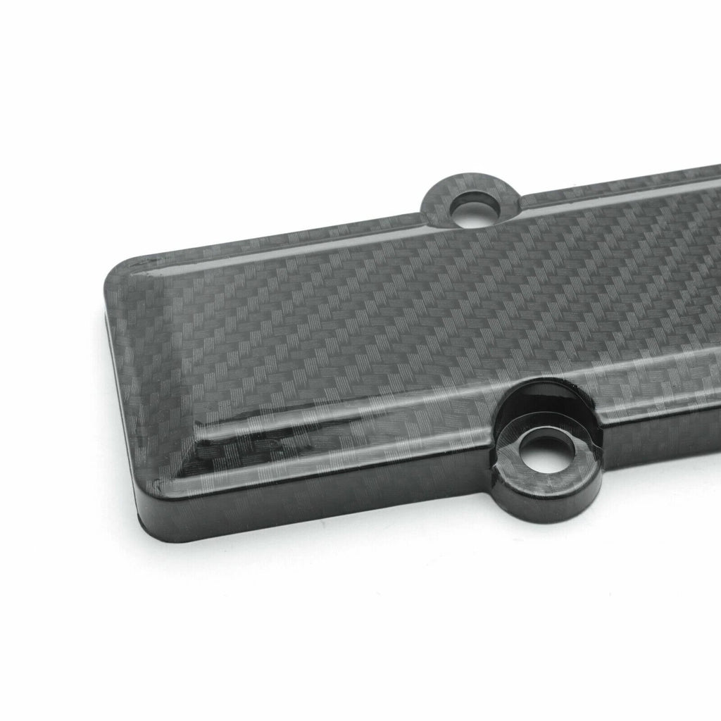 Carbon Fiber Style Engine Plug Cover for Honda Civic B-Series (B16-B18)