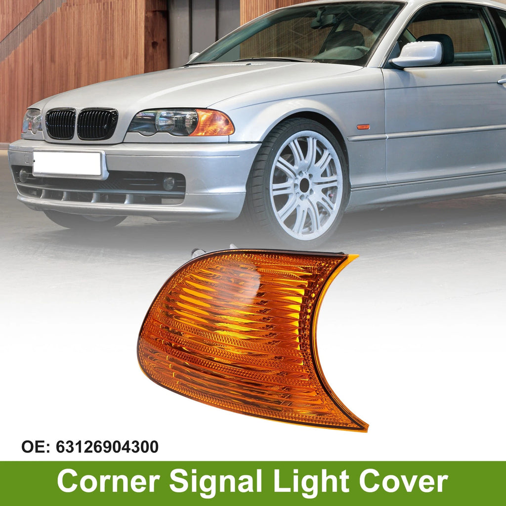 1 Pc Right Corner Signal Light Cover for BMW 3-Series (1999–2001) No. 63126904300