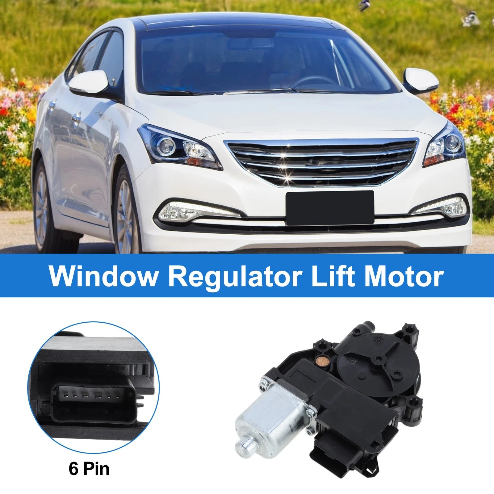 Power Window Regulator Lift Motor for Hyundai Sonata (2011–2014) No.824503S011