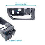 Pair Inner Door Handle for Toyota Camry (2002–2006) Chrome