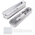 2pc Polished Aluminum Valve Covers for Ford 260 289 302 351W V8 (1962–1996)