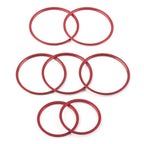 AC Air Vent Outlet Inner Ring Cover Trim  Red for Mercedes Benz C Class (2015-2021)