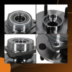 Front Wheel Hub & Bearing Set 515006 for Dodge Ram 1500 4WD (1994–1999)