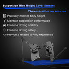 2x Air Ride Height Level Sensor for Chevy GMC (2007-2014)