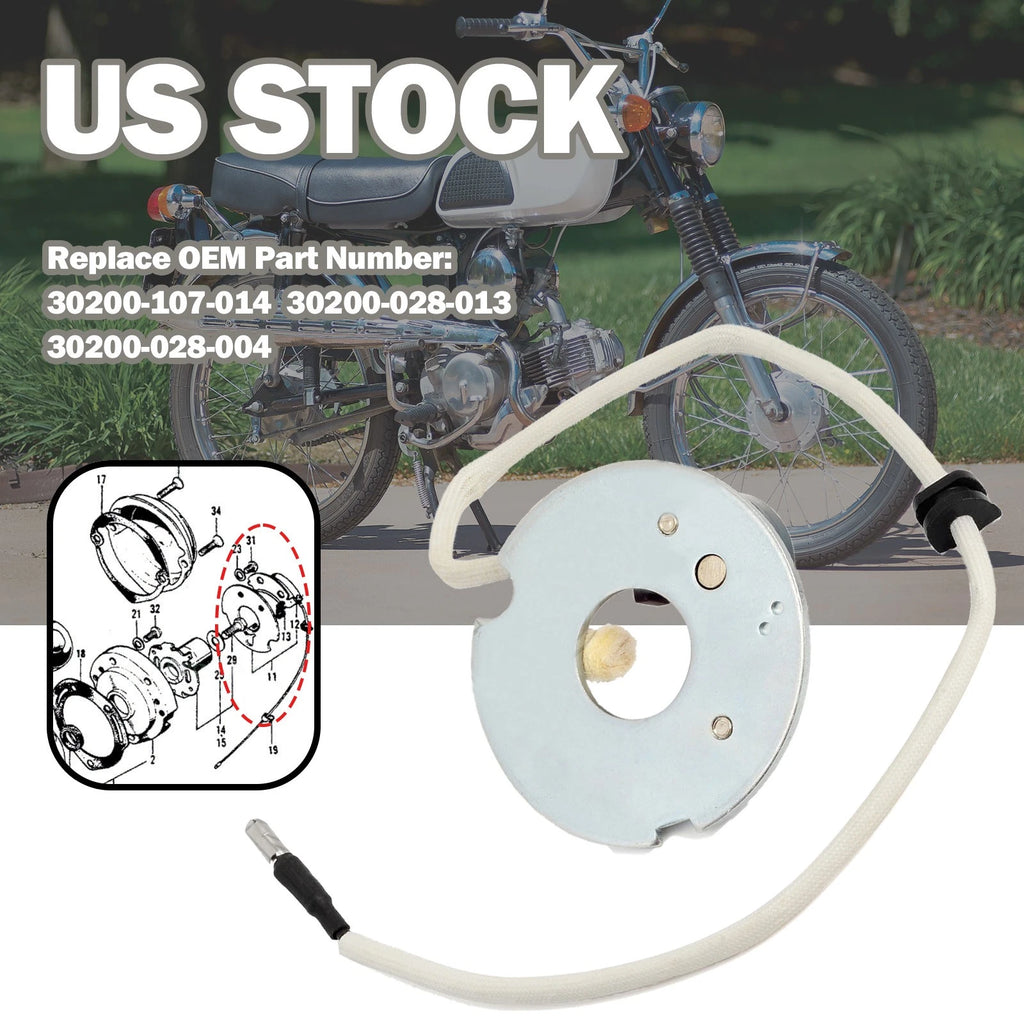 Points Plate Assembly for Honda CB100 CB125 CL125 SL125 XL250 (1970–1980) #30200-107-014
