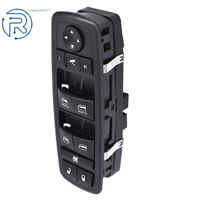 Power Window Switch for Jeep Grand Cherokee (2010–2020) - Black Plastic