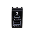 USB QC3.0 Charger 36W for Nissan Altima Sentra X-trail Pathfinder Frontier Rogue