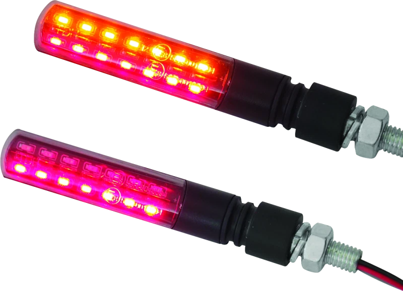 BikeMaster Sequential Rear Turn Signal with 14 LEDs for Powersports Vehicles