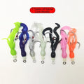 6/0 Silicone Squid Hook for Saltwater Fishing Lure with Glow Beads