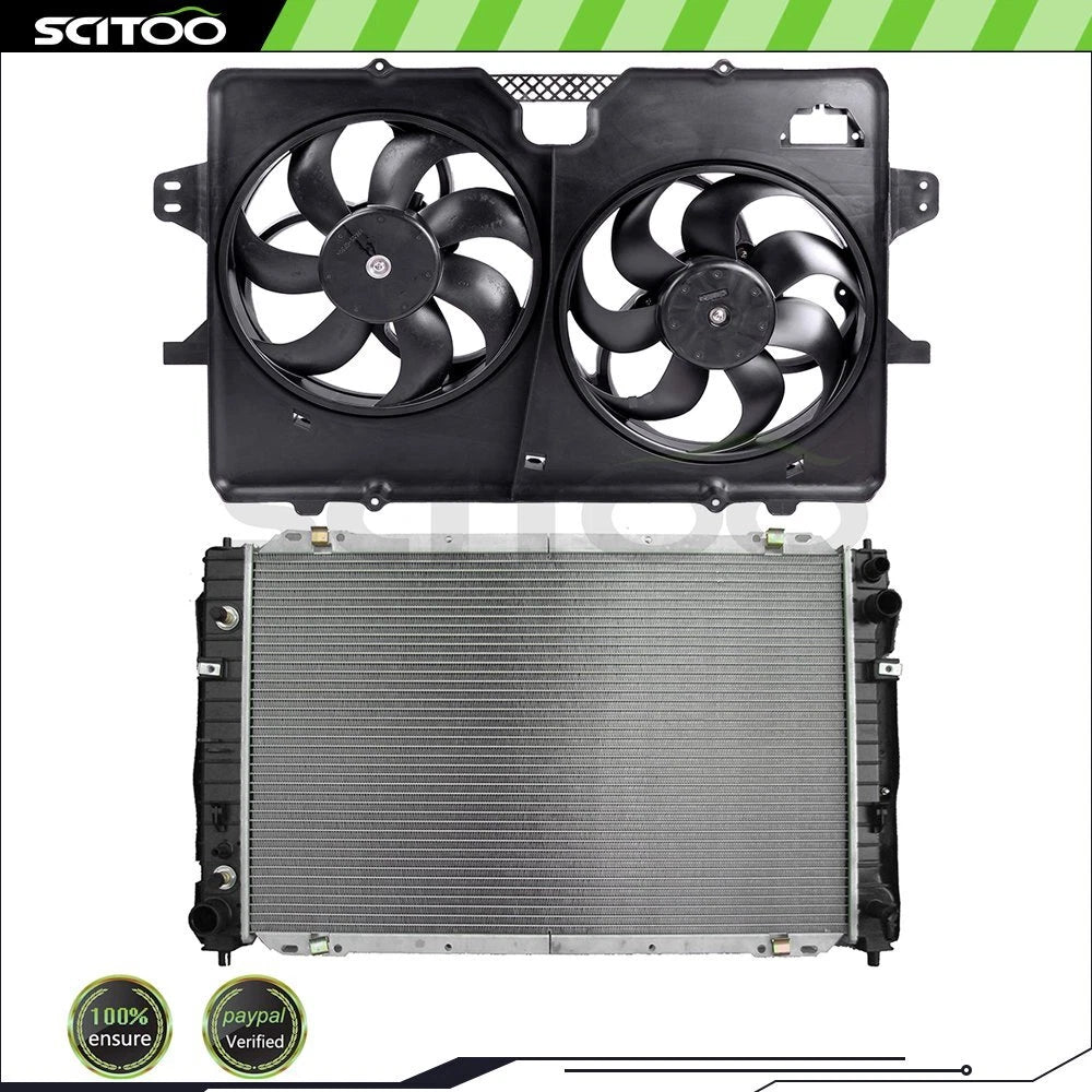 Radiator and Cooling Fan Kit for Mercury Mariner (2008)