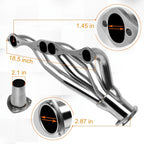 Stainless Steel Clipster Exhaust Header for Chevy SBC Small Block (A/F/G Body)