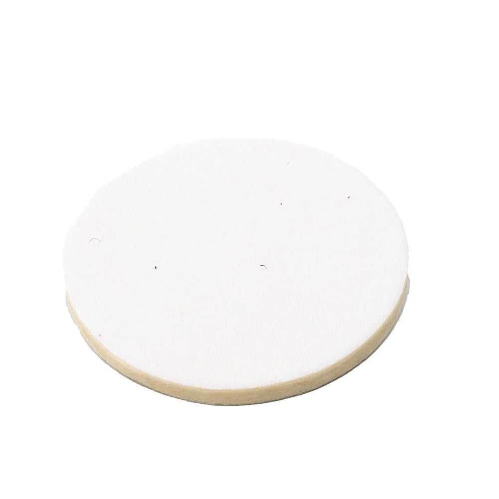 2X Wool Felt Polishing Pads for Marble Furniture Wood Products
