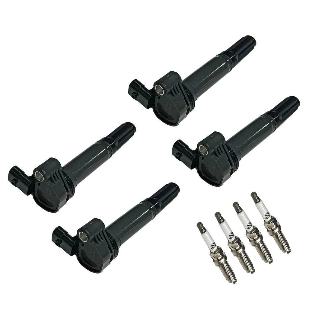 4X Ignition Coils & 4X Iridium Spark Plugs for Fiat 500 (2012–2016) UF649