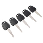 5PCS Keys for Daewoo Doosan Excavator Models Heavy Equipment