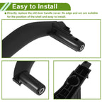 Door Panel Handle Pull Trim Cover for BMW X5 F15 (2014-2018) Black