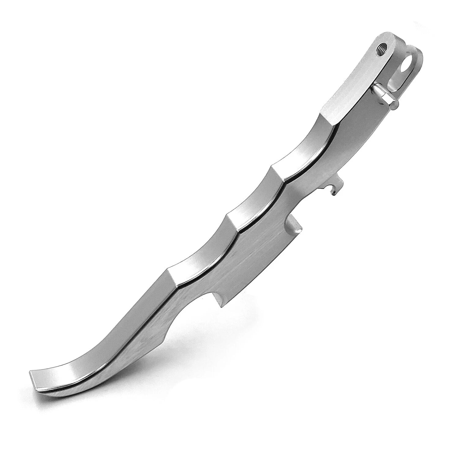Polished Billet Kickstand for Suzuki Boulevard M109R (2006–2014)