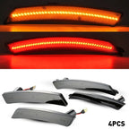 Set of 4 LED Side Marker Fender Lights for Mini Cooper R55 R56 R57 R58 R59 R60