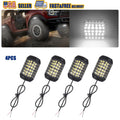 4X LED Neon Underglow Light Kit for Chevy Trailblazer Silverado (V)