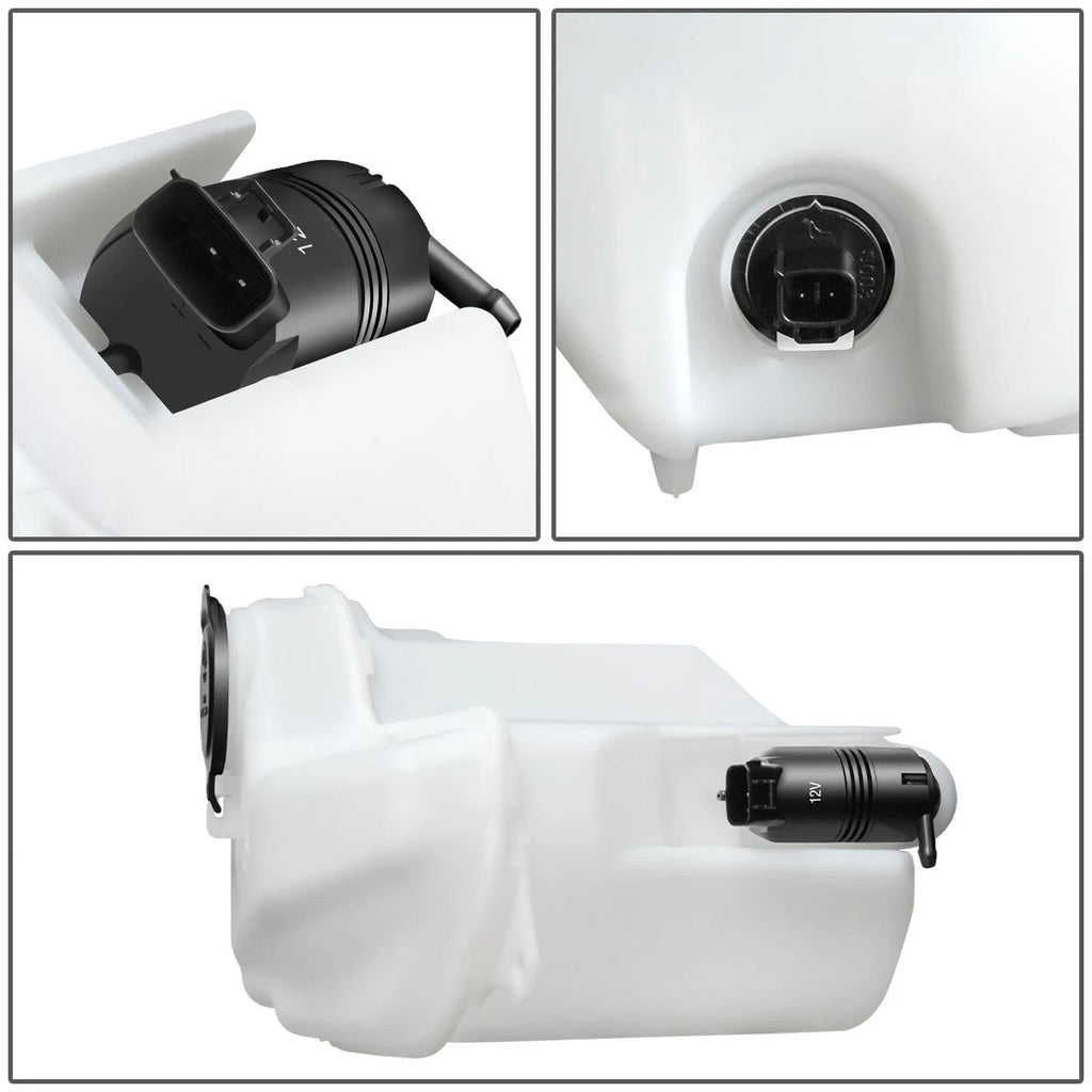 Windshield Washer Reservoir Tank for Toyota Corolla (1998–2002) w/ Level Sensor