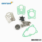 Water Pump Repair Kit for Tohatsu Nissan 4 5HP Outboard (M5BS, 8M0155395)