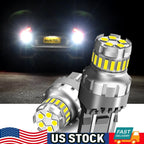 Set of 2 7443 7440 LED 6500K Reverse Backup Brake Tail Light Bulbs for