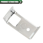 Set of 3 Chrome Rocker Switch Covers for Kenworth W900 T800 T660 C500
