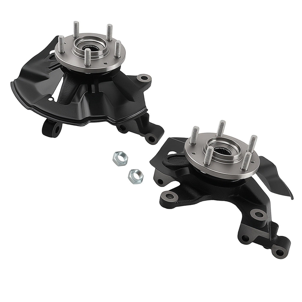 2 Front Steering Knuckle Wheel Hub Bearings for Mazda CX-9 (2007–2015) CX-7 (2007–2012)