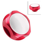 Red Engine Oil Filler Cap & Fuel Tank Cover for Nissan Models