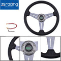 340mm Gray Steering Wheel for Yamaha EZGO Club Car