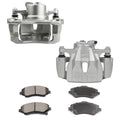 Front Left Right Brake Calipers with Ceramic Pads for Toyota Matrix, Scion xD
