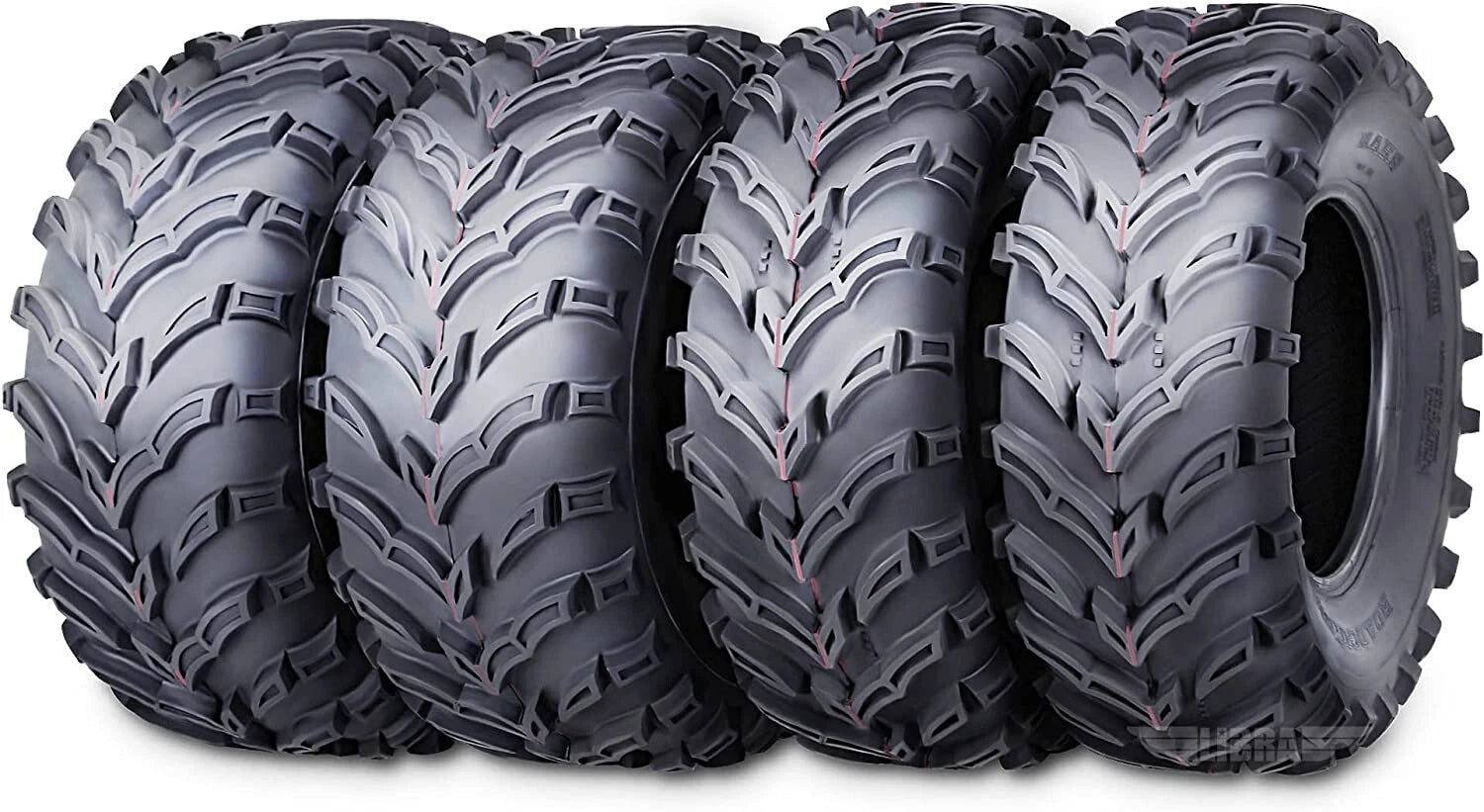 Set of 4 UTV ATV Tires 26x9-12 26x11-12 10275/10276 Mud