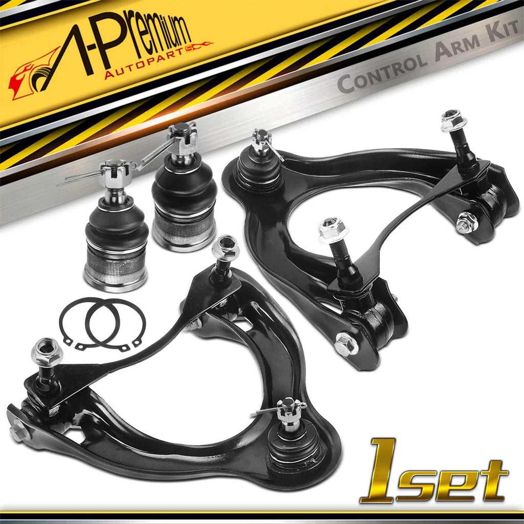 Set of 4 Front Control Arm Ball Joints for Honda Civic (1992–1995)