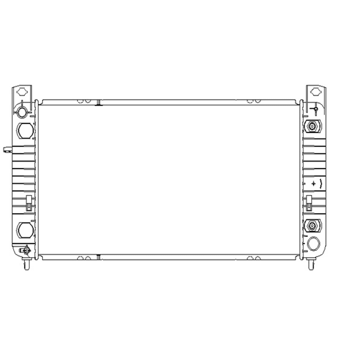 Replacement Radiator for Toyota Hilux (2012–2015)